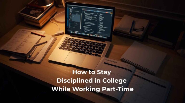 How to Stay Disciplined in College While Working Part-Time
